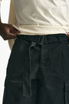 Bermuda in cotone nero men Laneus - 5