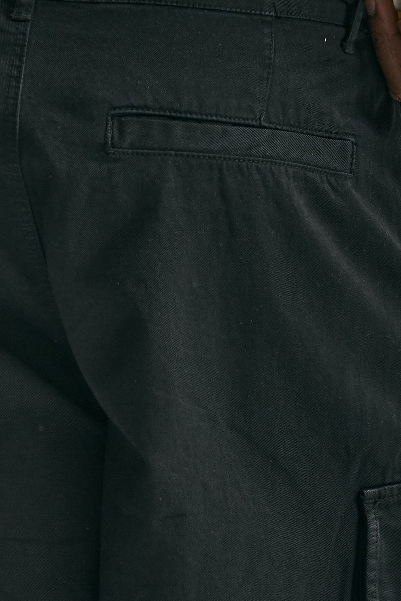 Bermuda in cotone nero men Laneus - 7