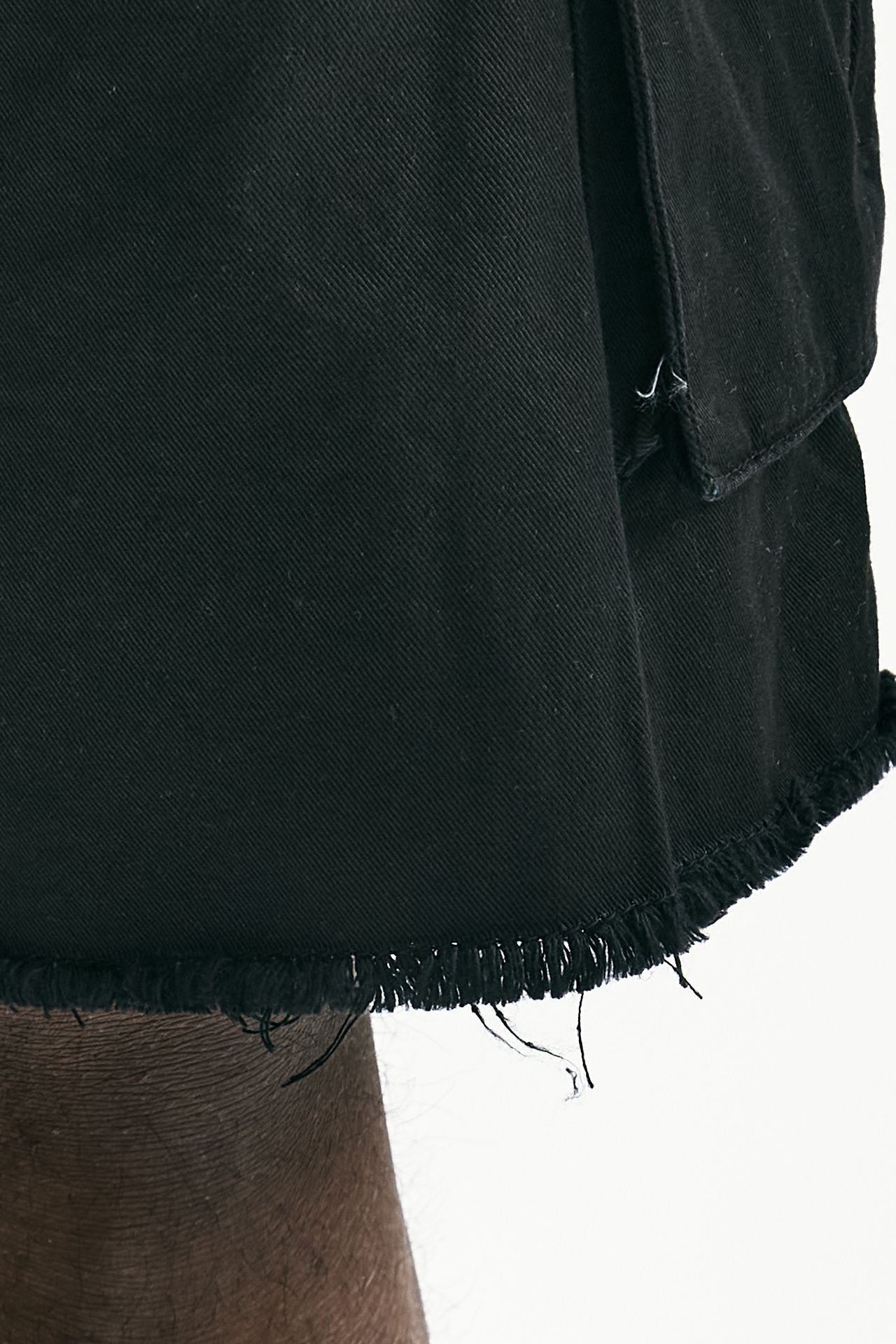 Bermuda in cotone nero men Laneus - 8
