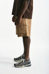 Bermuda in cotone cammello men Laneus - 2