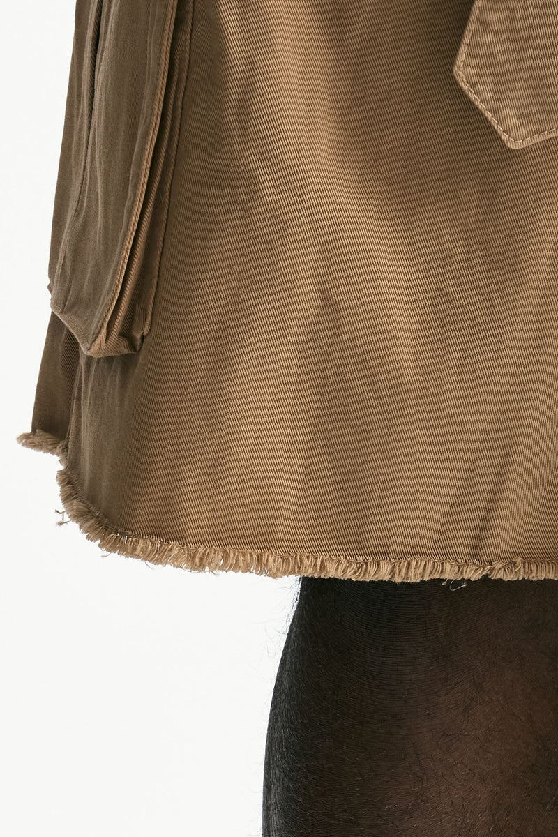 Bermuda in cotone cammello men Laneus - 8