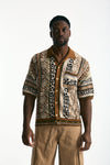 Maglia in cotone e poliestere fantasia men Laneus - 2