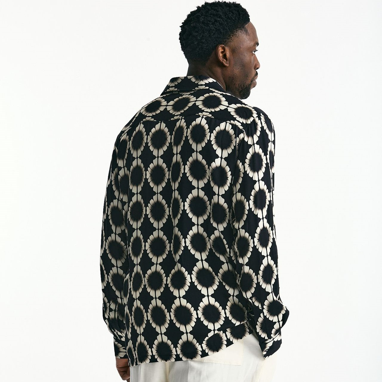 Camicia in viscosa fantasia men Laneus - 6