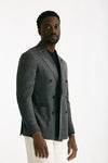 Giacca doppio petto grigio men Lardini - 4