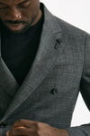 Giacca doppio petto grigio men Lardini - 5
