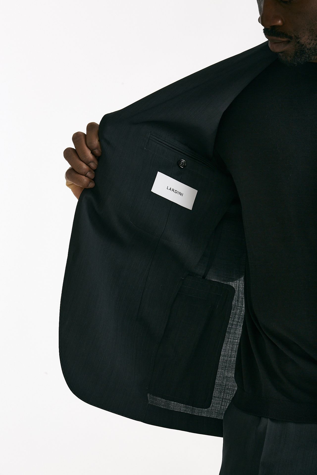Abito monopetto lana grigio men Lardini - 7
