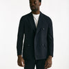 Abito doppiopetto blu gessato men Lardini - 9