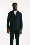 Abito doppiopetto blu gessato men Lardini - 5