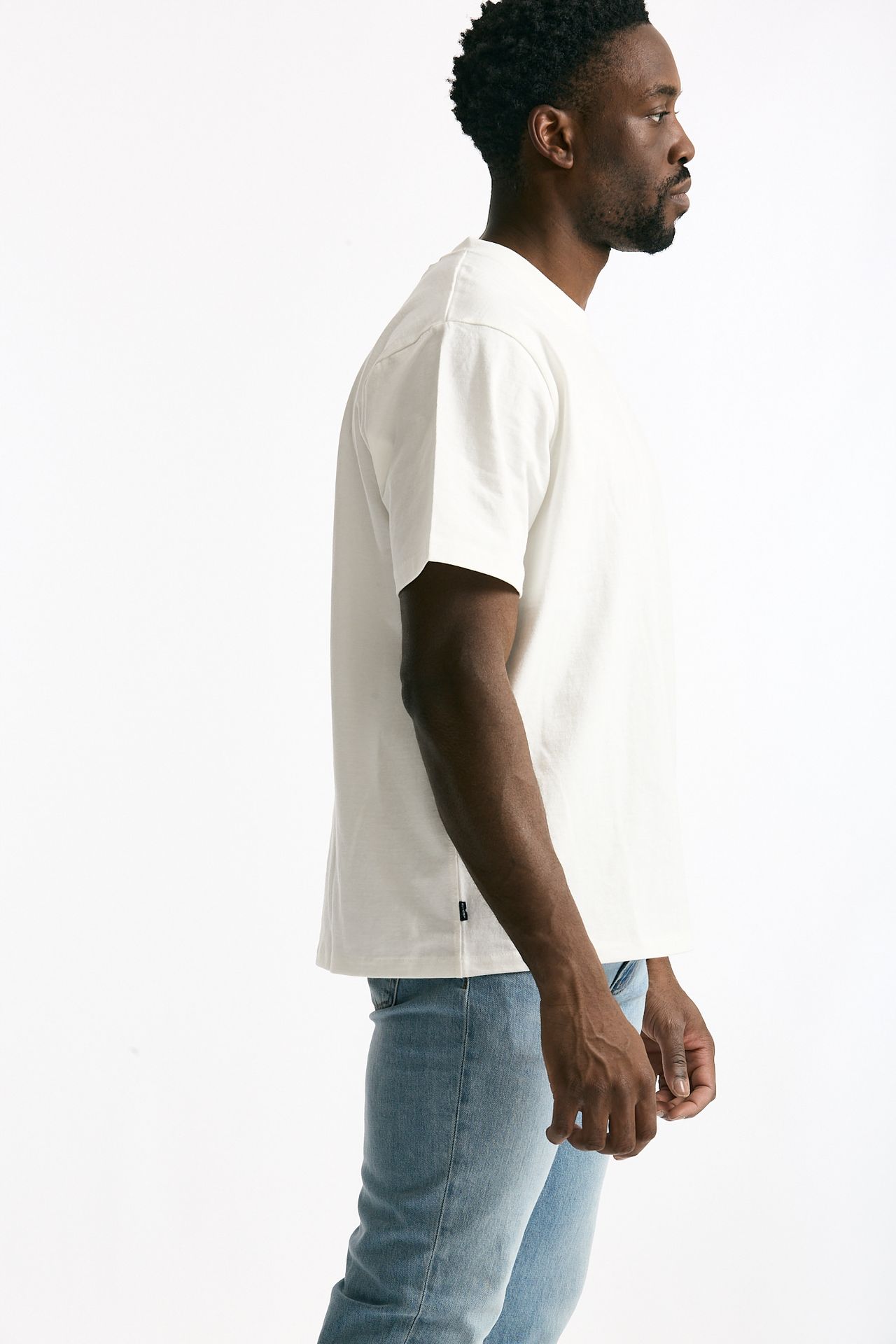 T-shirt BLUE TAB in cotone bianco men Levi's - 4