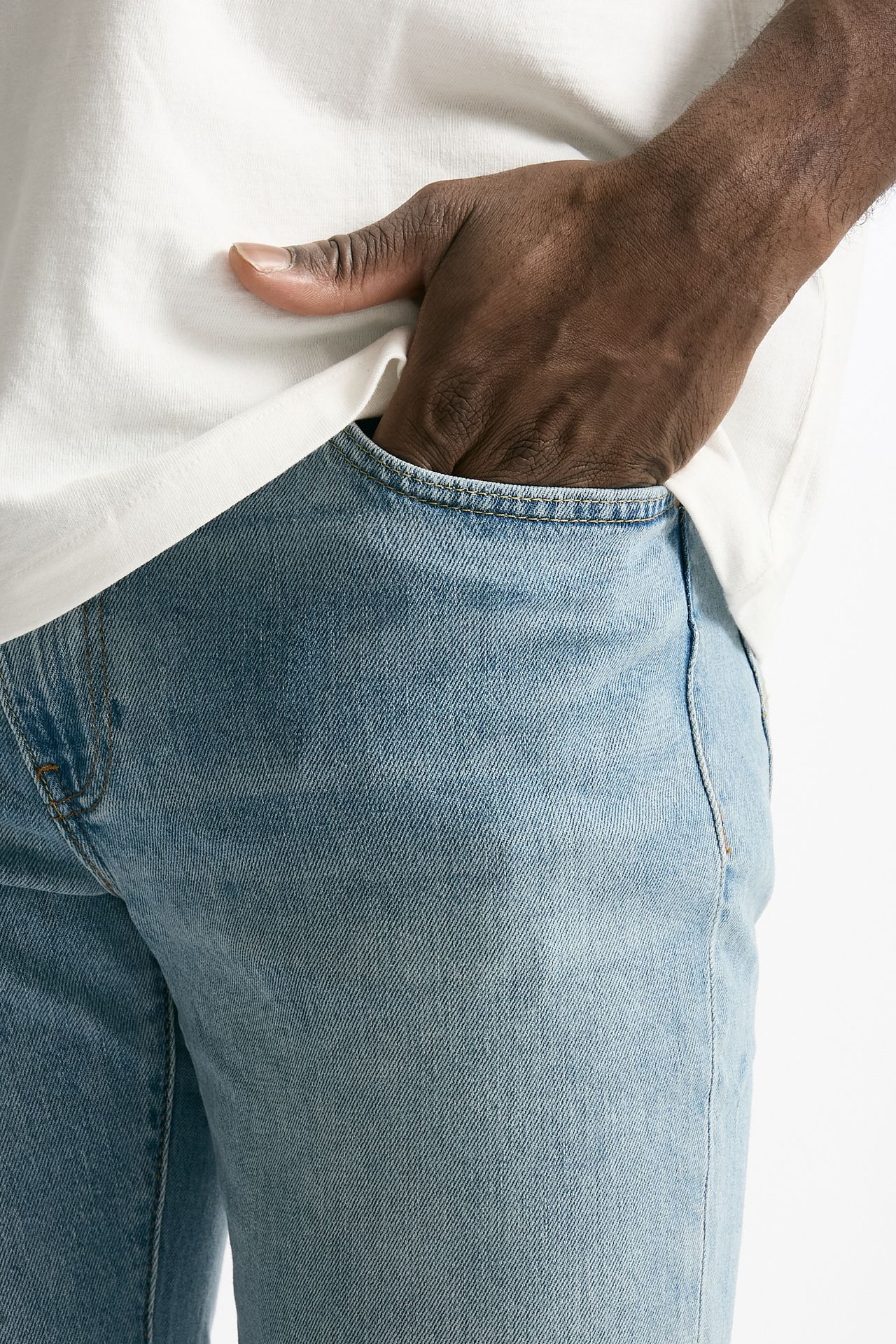Jeans 511 in cotone stretch lavaggio chiaro men Levi's - 6