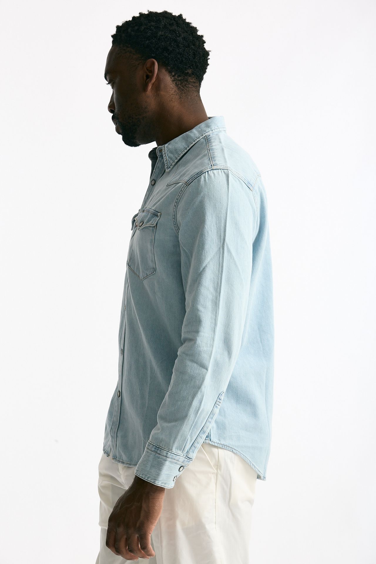 Camicia in denim lavaggio chiaro men Levi's - 1