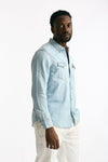 Camicia in denim lavaggio chiaro men Levi's - 4
