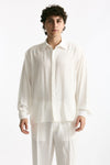 Camicia morbida bianco men Marsēm - 5