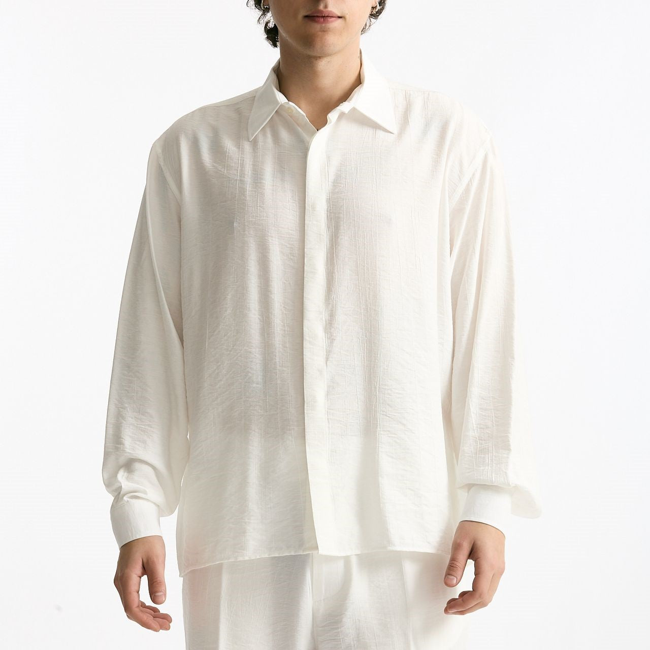 Camicia morbida bianco men Marsēm - 6