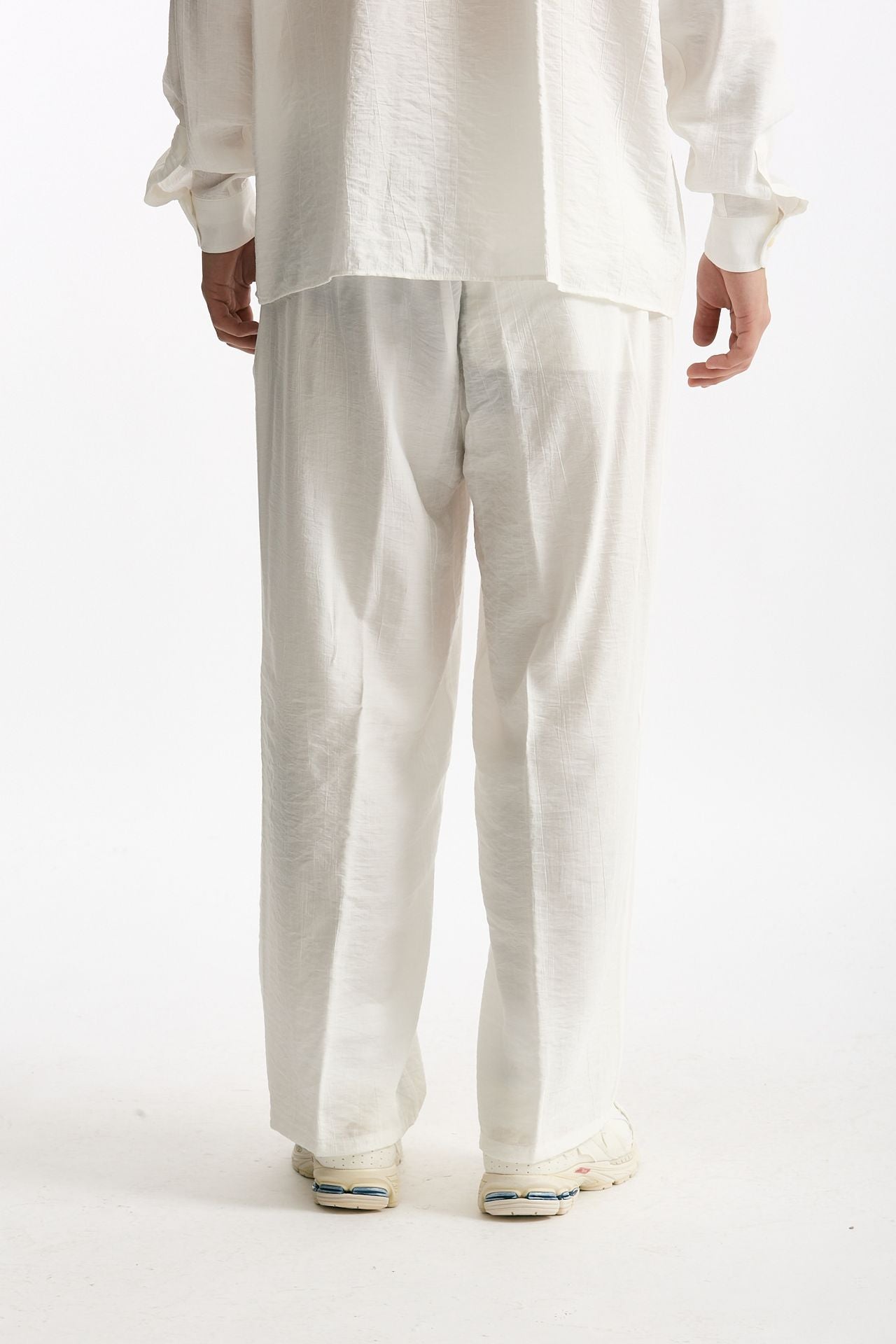 Pantalone viscosa e poliammide lavorato men Marsēm - 3