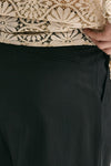 Pantalone viscosa e poliestere nero men Marsēm - 7