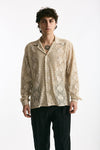 Camicia in viscosa cammello men Marsēm - 2