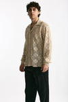 Camicia in viscosa cammello men Marsēm - 1