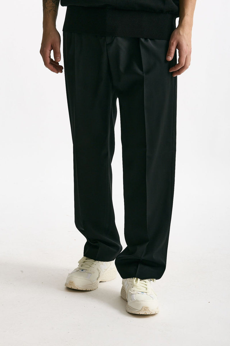 Pantalone gamba ampia nero men Marsēm - 1
