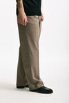 Pantalone gamba ampia beige men Marsēm - 2