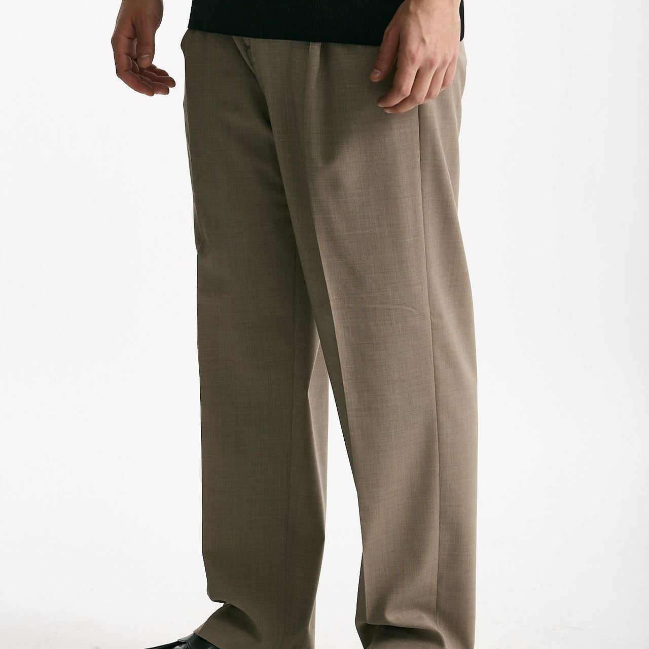 Pantalone gamba ampia beige men Marsēm - 8