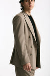 Giacca doppiopetto beige men Marsēm - 3