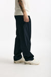 Pantalone gamba ampia blu men Marsēm - 2