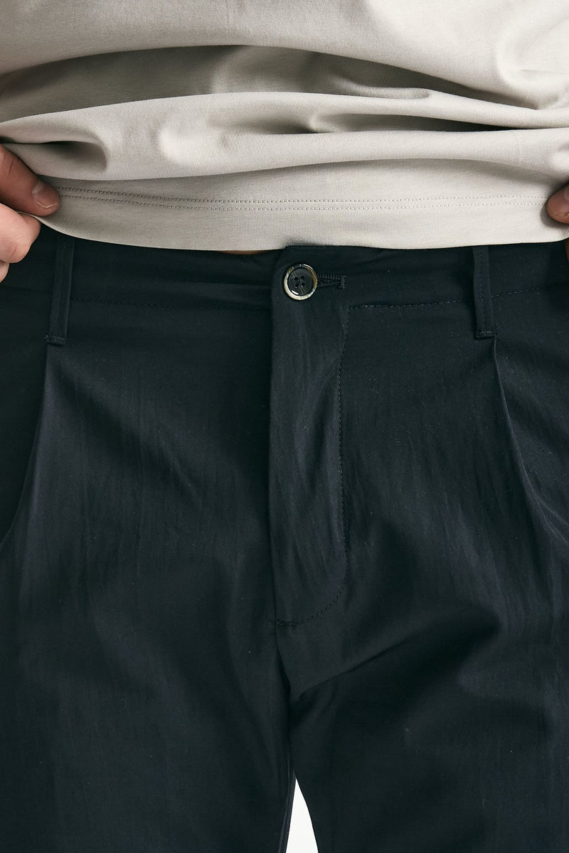 Pantalone FOLD 2 in misto cotone nero men Nine in the morning - 6