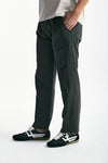 Pantalone FOLD 2 in misto cotone grigio/verde men Nine in the morning - 4