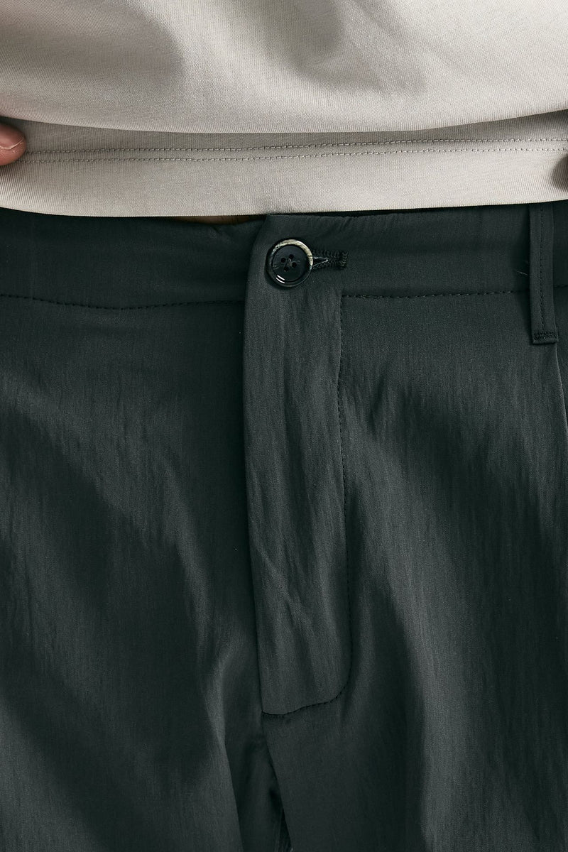 Pantalone FOLD 2 in misto cotone grigio/verde men Nine in the morning - 6