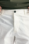 Pantalone GIOVE in cotone stretch bianco men Nine in the morning - 6