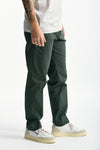 Pantalone GIOVE in cotone stretch verde men Nine in the morning - 3