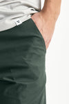Pantalone GIOVE in cotone stretch verde men Nine in the morning - 5