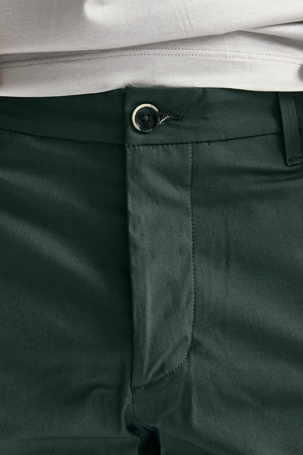 Pantalone GIOVE in cotone stretch verde men Nine in the morning - 6