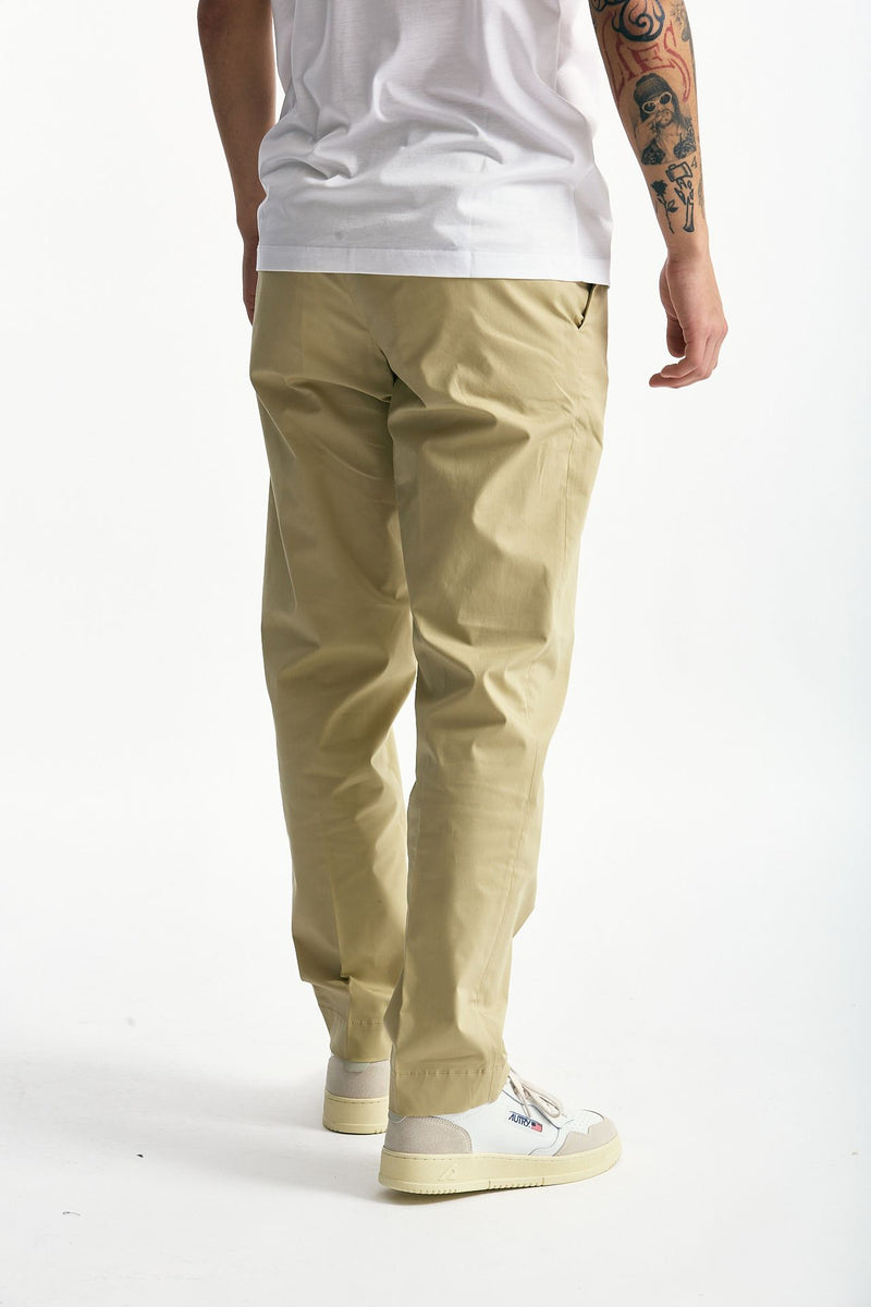 Pantalone GIOVE in cotone stretch beige men Nine in the morning - 3