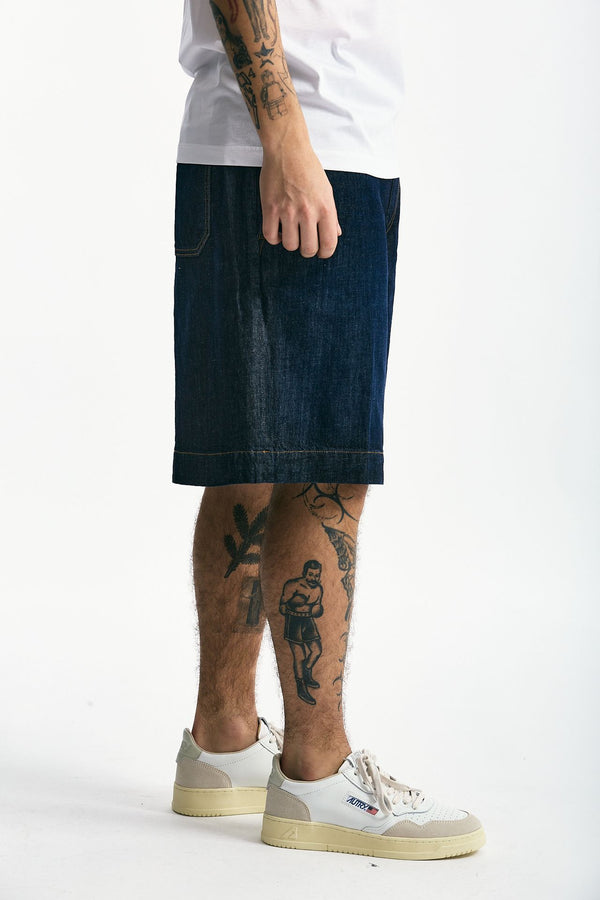 Bermuda in cotone fermo denim men Nine in the morning