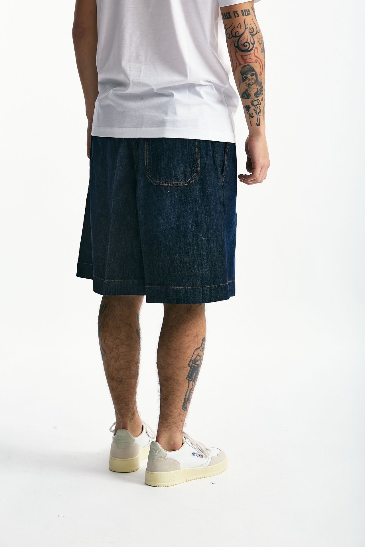 Bermuda in cotone fermo denim men Nine in the morning - 3