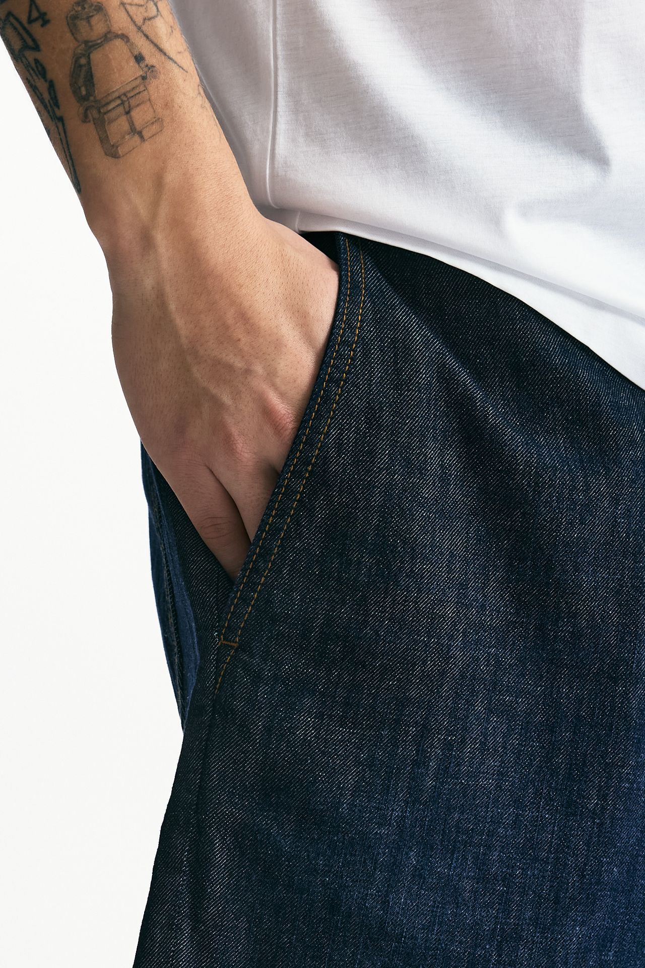 Bermuda in cotone fermo denim men Nine in the morning - 5