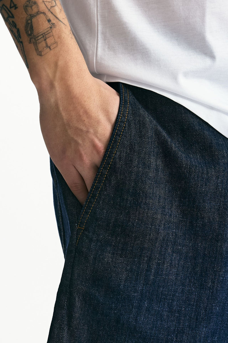 Bermuda in cotone fermo denim men Nine in the morning - 5