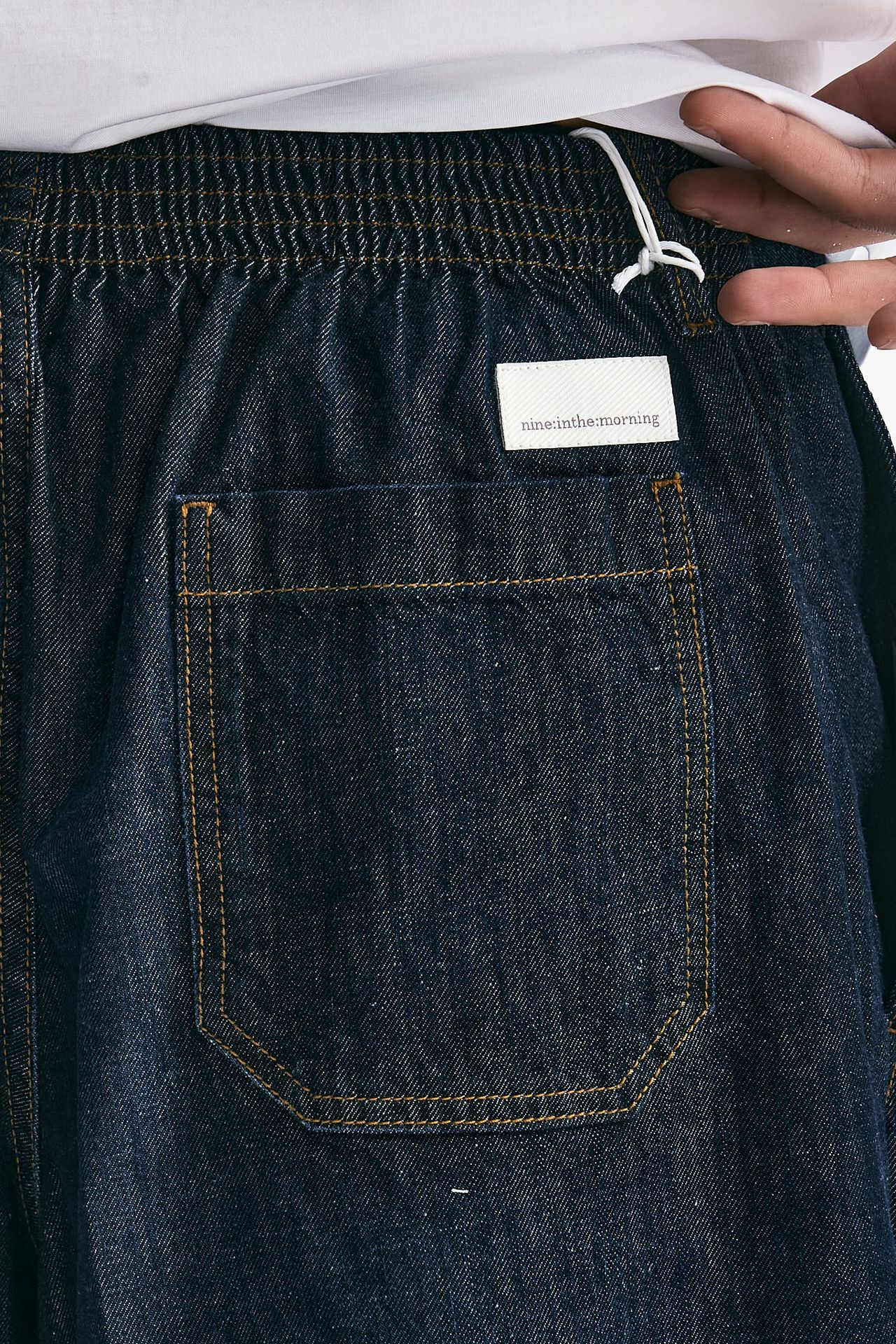 Bermuda in cotone fermo denim men Nine in the morning - 7