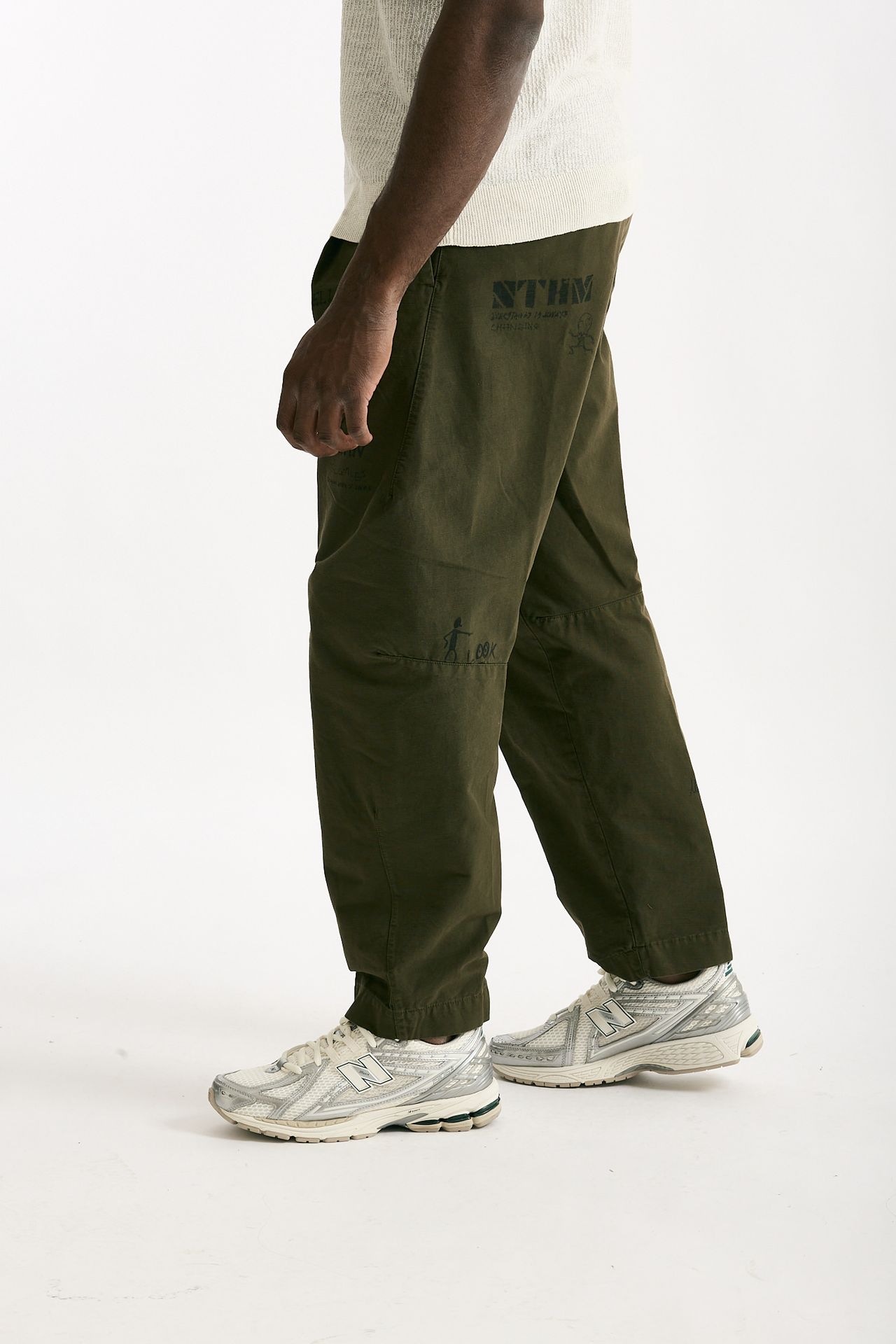 Pantalone GIULIO CARROT in cotone fermo men Nine in the morning - 2
