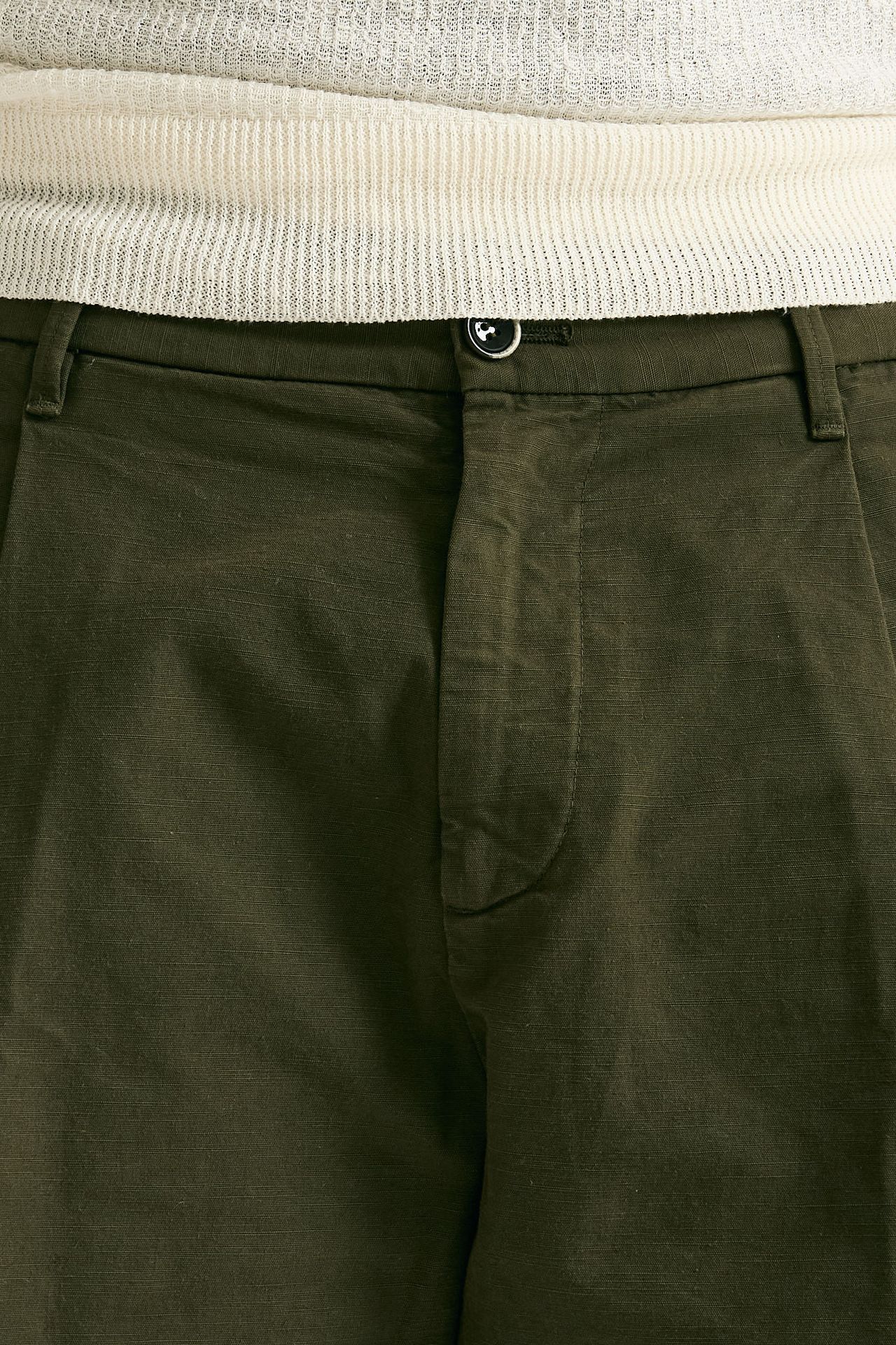 Pantalone GIULIO CARROT in cotone fermo men Nine in the morning - 8