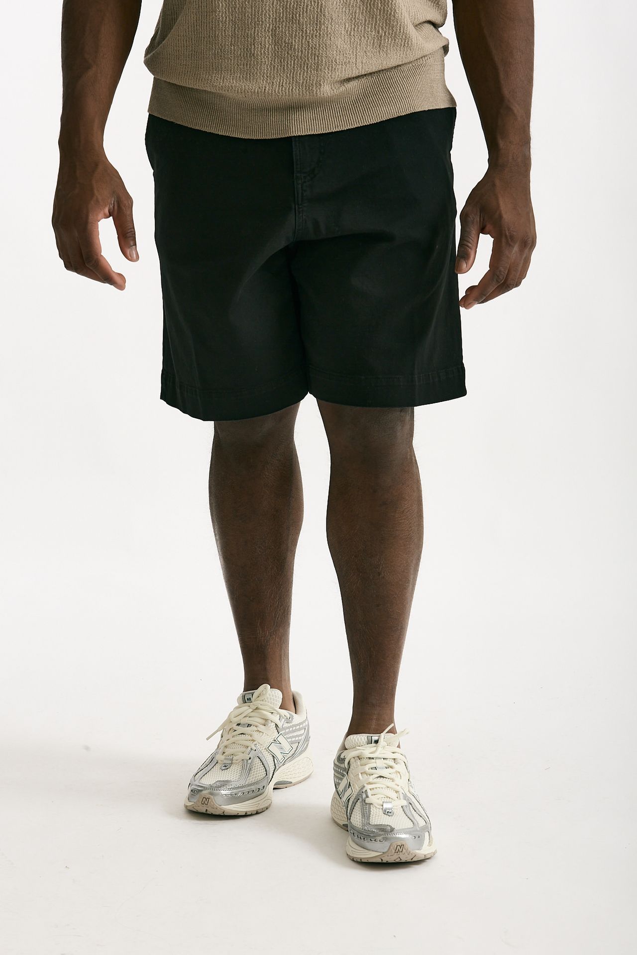 Bermuda in cotone fermo nero men Nine in the morning - 2