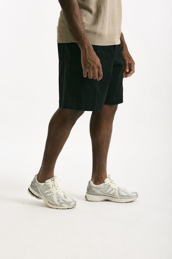 Bermuda in cotone fermo nero men Nine in the morning