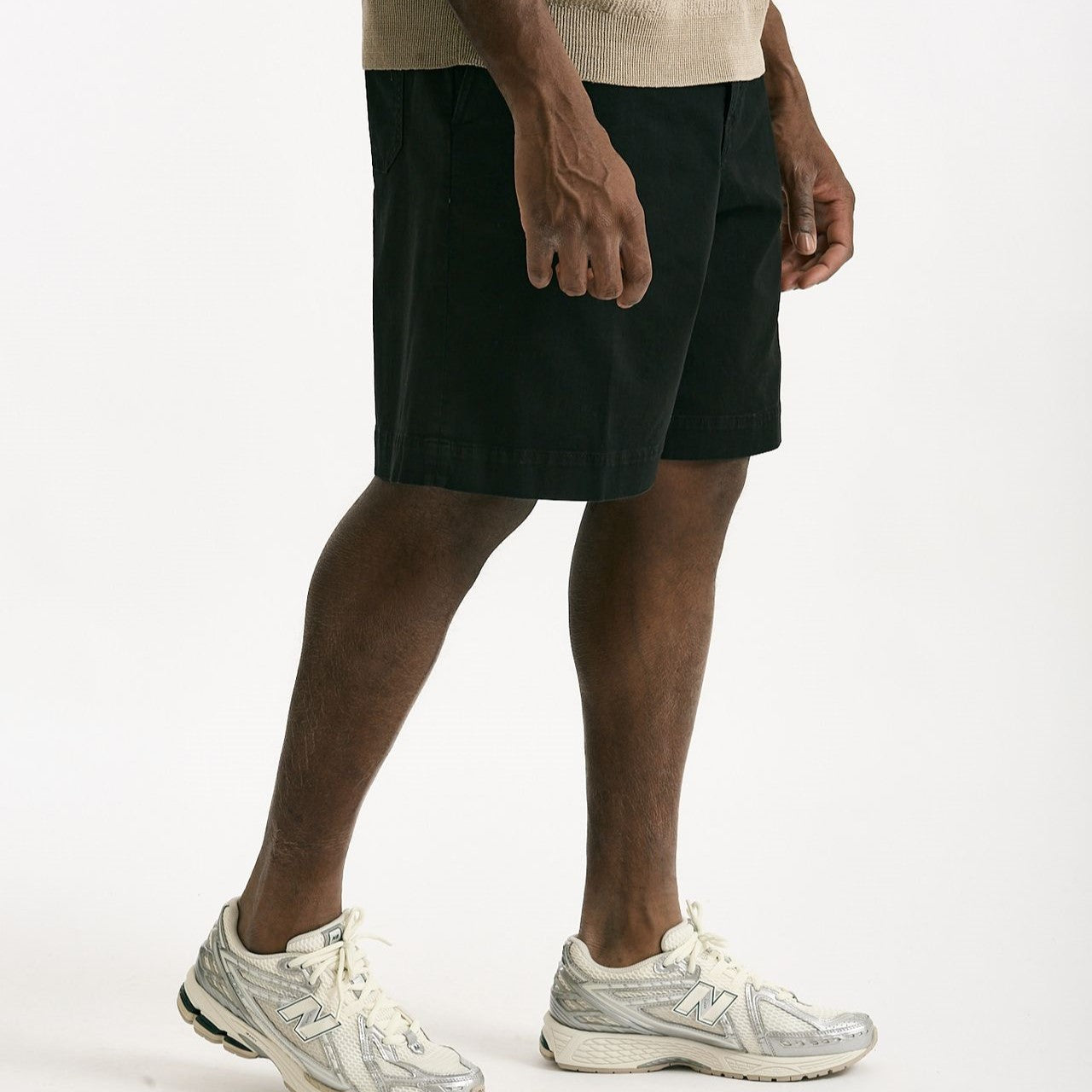 Bermuda in cotone fermo nero men Nine in the morning - 8