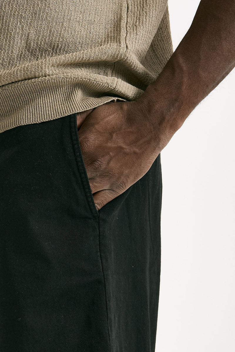Bermuda in cotone fermo nero men Nine in the morning - 6
