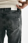 Jeans in cotone fermo grigio men Numeri - 7