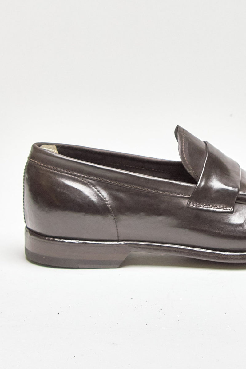 Mocassini SOUND/001 in pelle marrone men Officine creative - 6