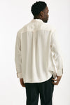 Camicia in seta panna men On me the shirt - 3