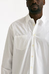 Camicia in cotone fermo bianco men On me the shirt - 5